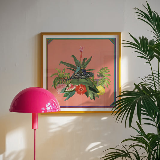 Chameleon Gang Art Print