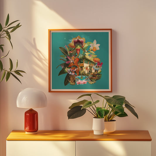 LA Chinatown Art Print