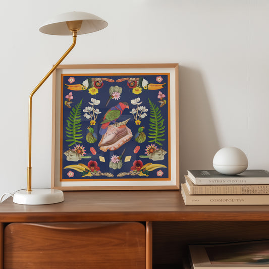 Paradise Mandala Art Print