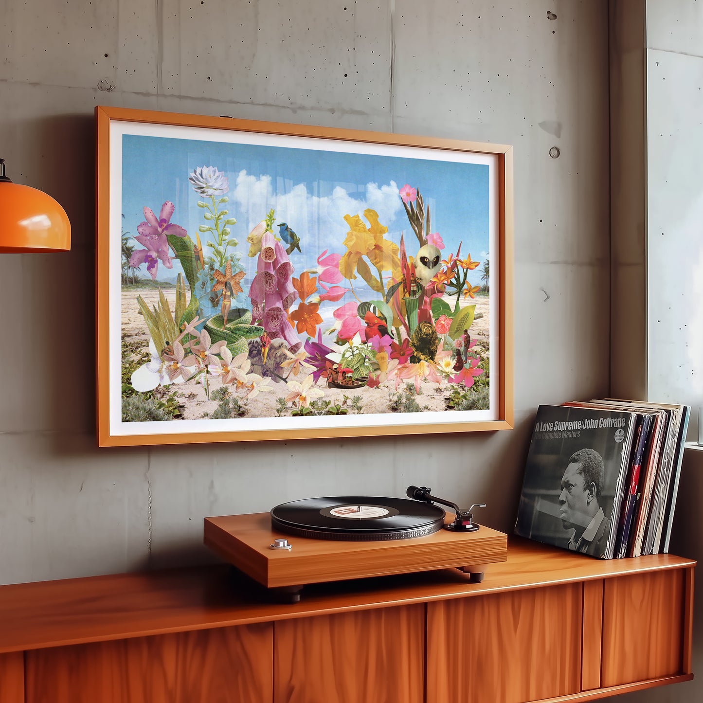 Shores on Mystery Cove Art Print