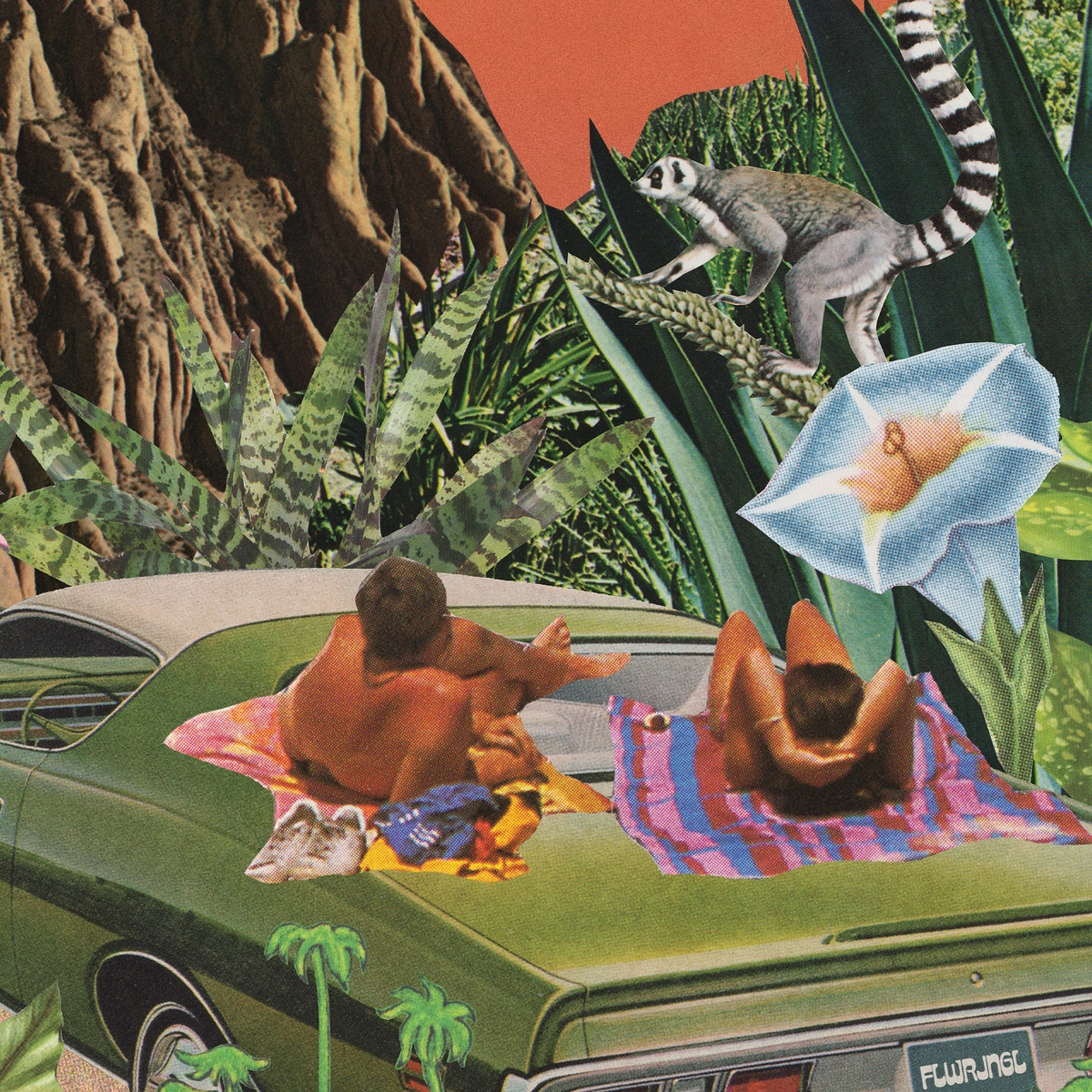 Together at Sunset Art Print