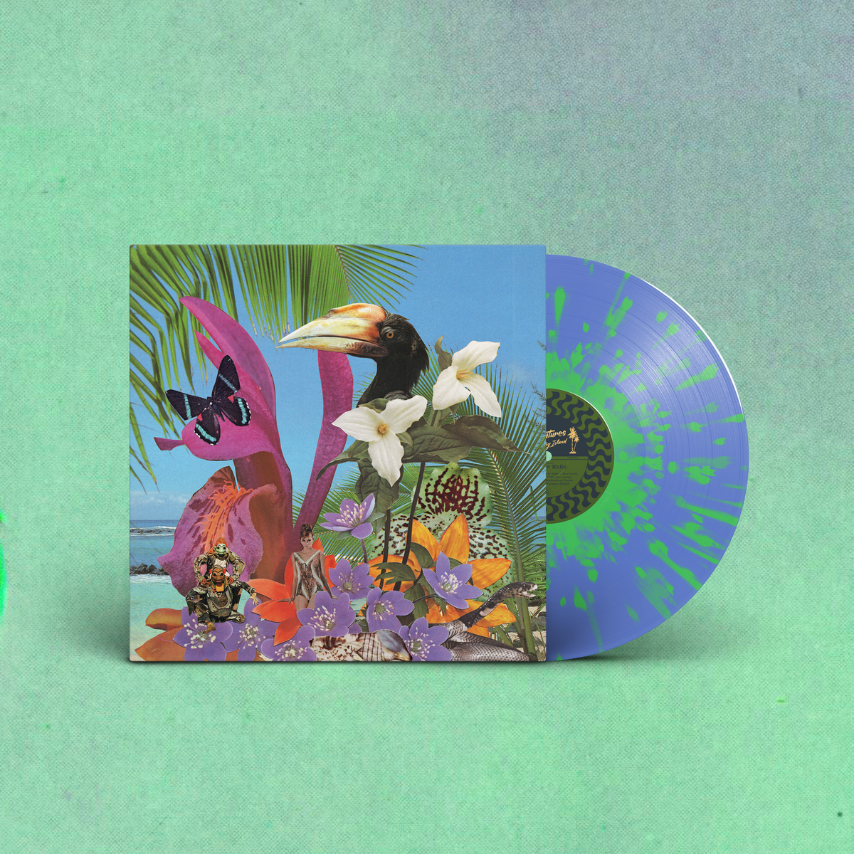Adventures on the Floating Island Vinyl LP – Ted Feighan and