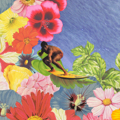 Bloom Surfer Art Print