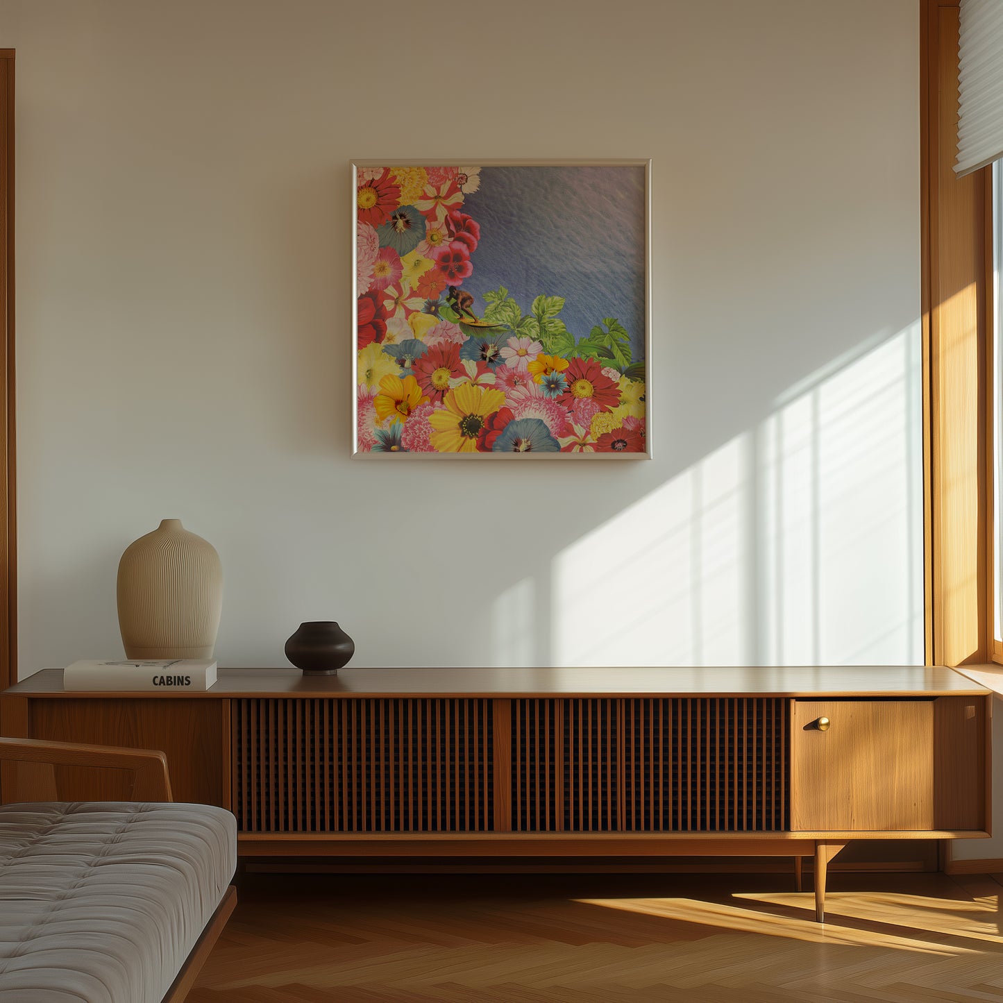 Bloom Surfer Art Print