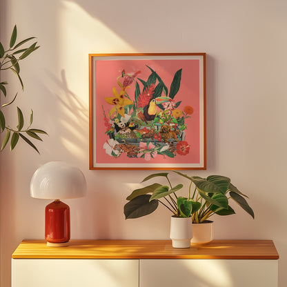 Desert Island Art Print