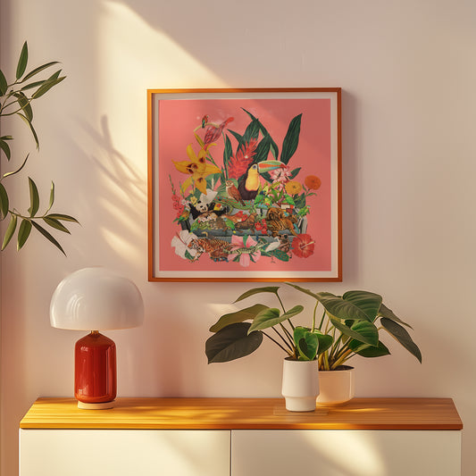 Desert Island Art Print