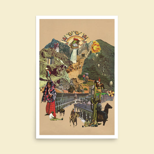 Ghost Town Art Print