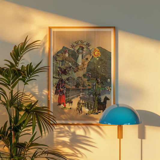 Ghost Town Art Print