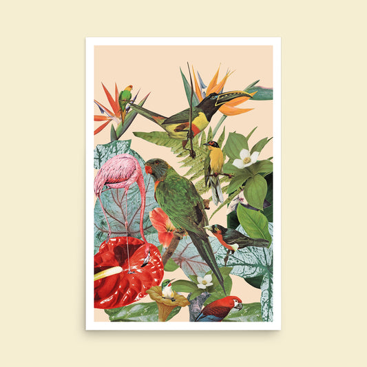Jungle Birds Art Print