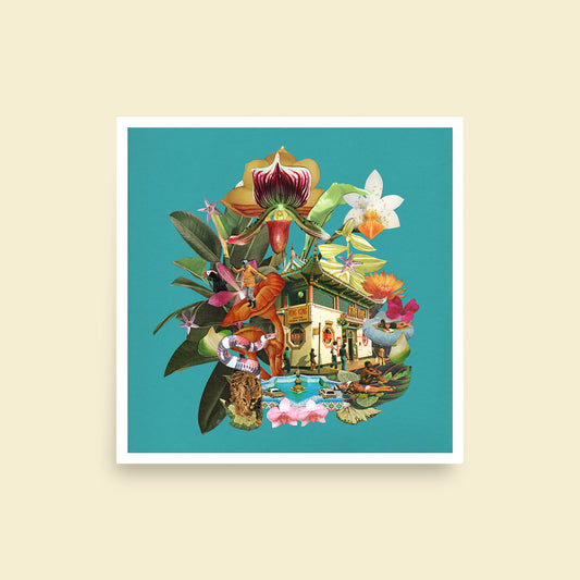 LA Chinatown Art Print