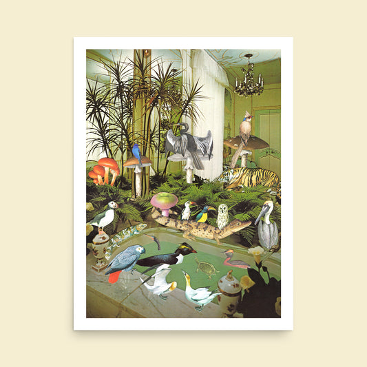 Luxurious Bath Art Print