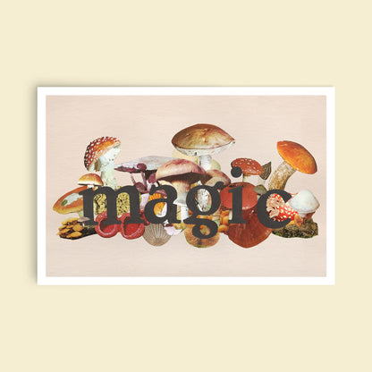 Mushroom Magic Art Print