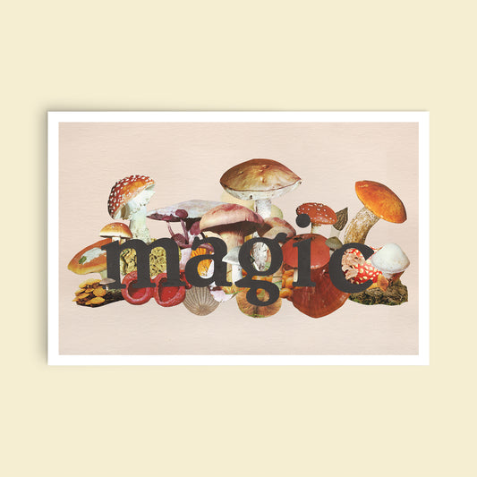 Mushroom Magic Art Print