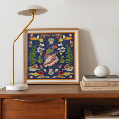 Paradise Mandala Art Print