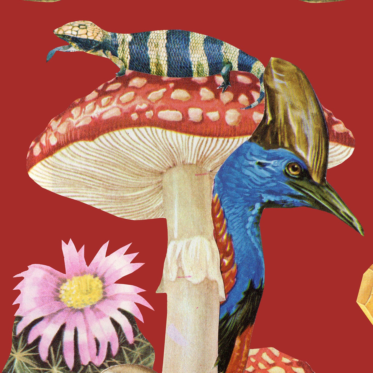 Reptile Realm Art Print