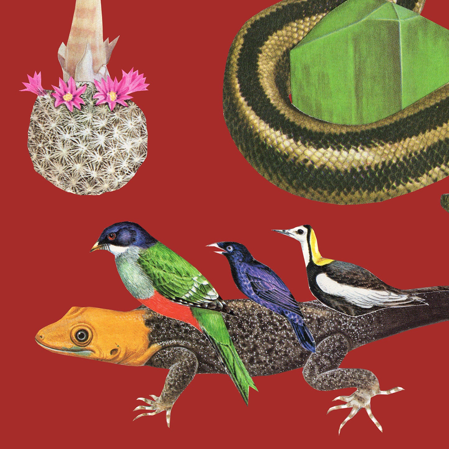 Reptile Realm Art Print