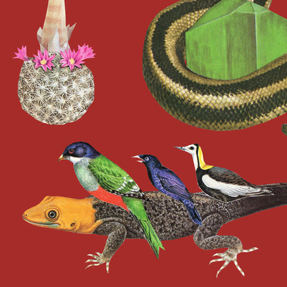 Reptile Realm Art Print