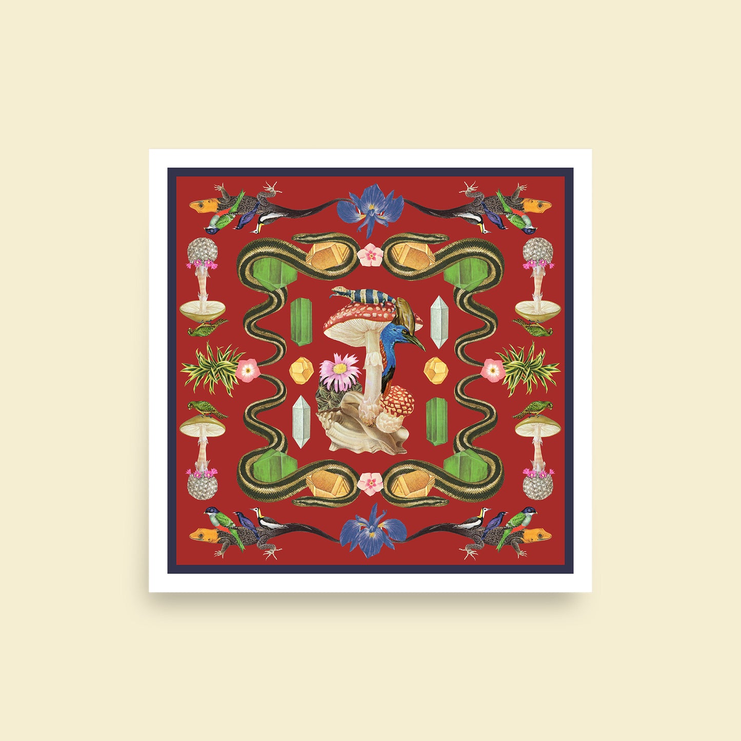 Reptile Realm Art Print