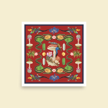 Reptile Realm Art Print