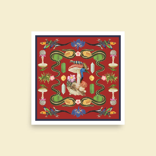 Reptile Realm Art Print