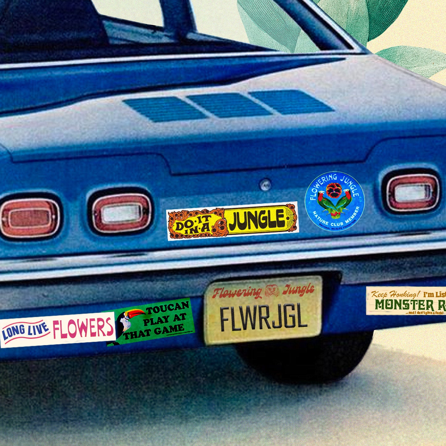 Ride to the Jungle Art Print