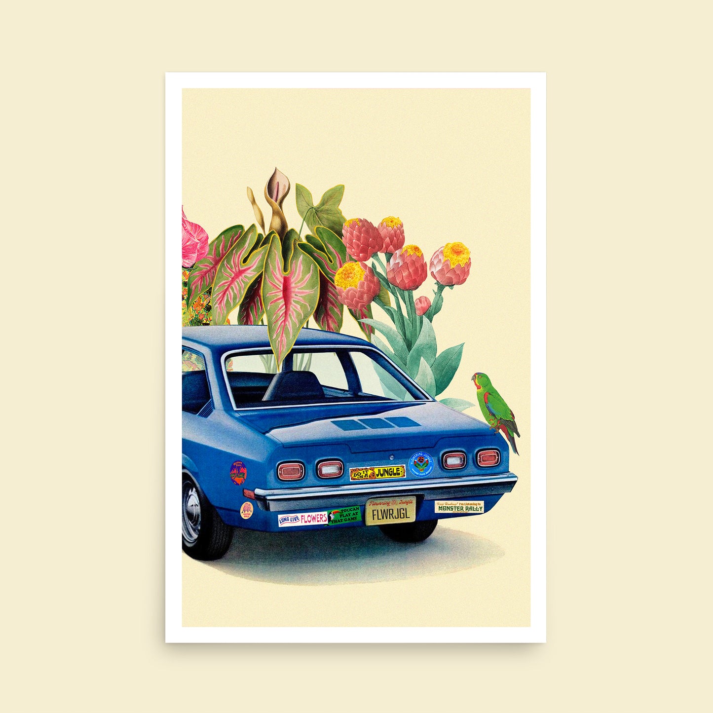 Ride to the Jungle Art Print