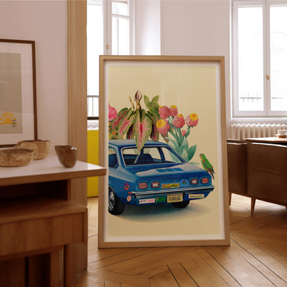 Ride to the Jungle Art Print