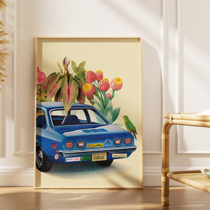 Ride to the Jungle Art Print