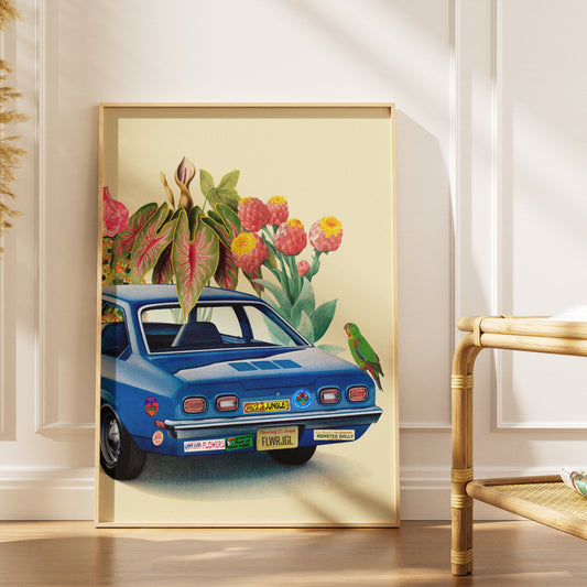 Ride to the Jungle Art Print