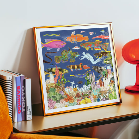 The Deep Ocean Art Print