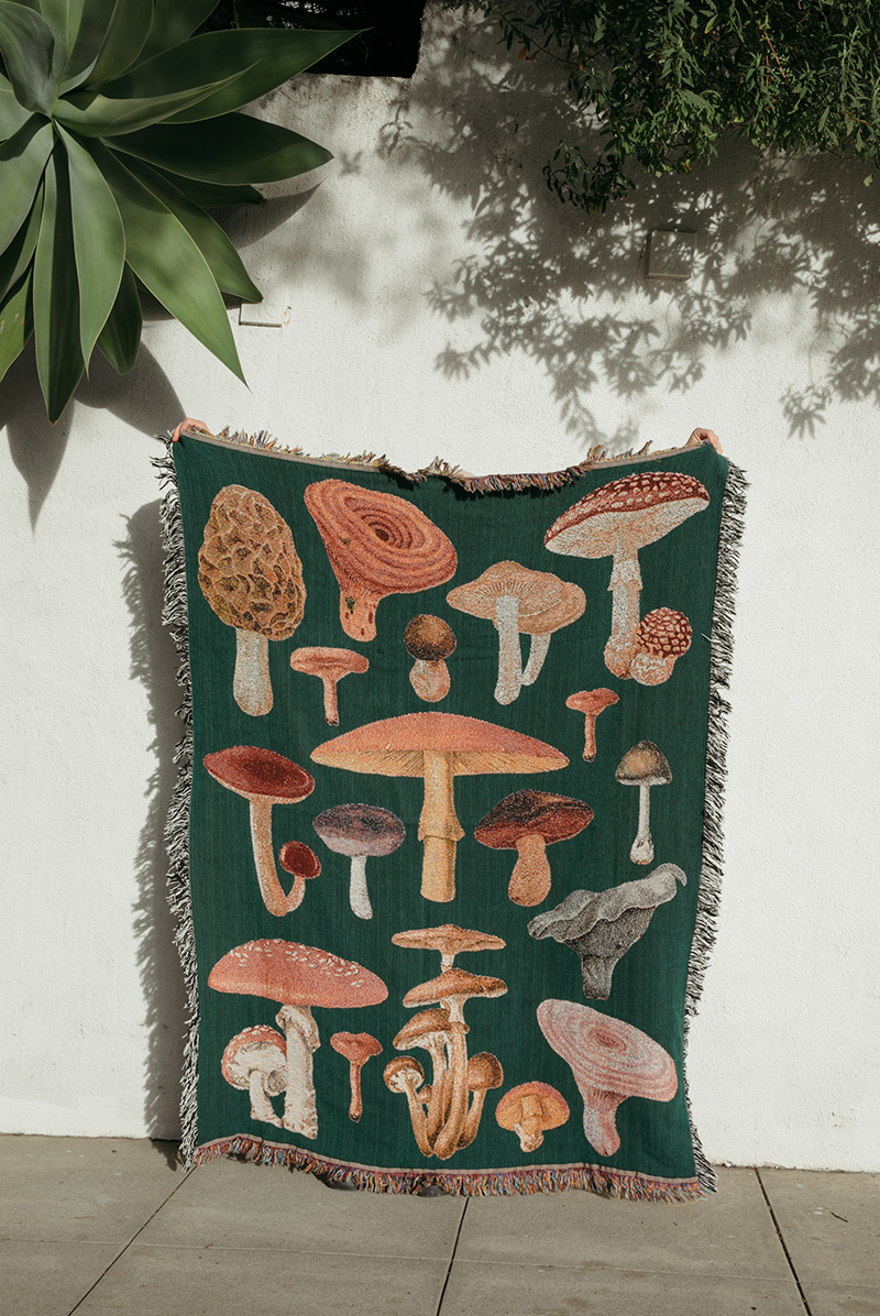Mushroom blanket clearance